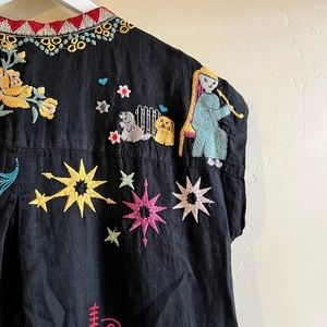 Johnny Was Embroidered Dress